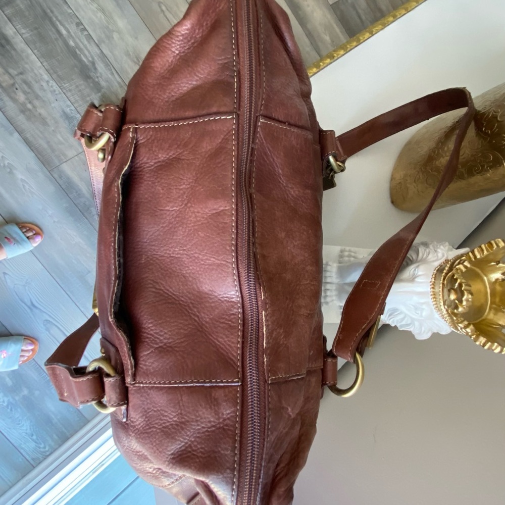 Vintage ETIENNE AIGNER Brown Leather - Picture 8 of 16